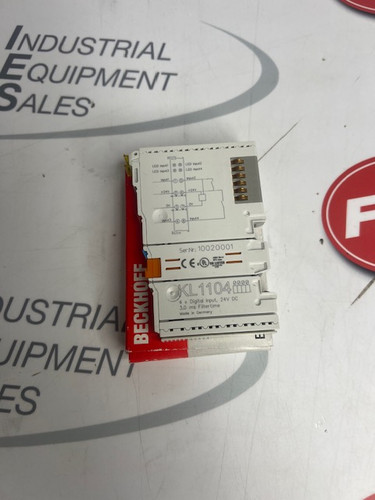 BECKHOFF KL1104 DIGITAL INPUT MODULE