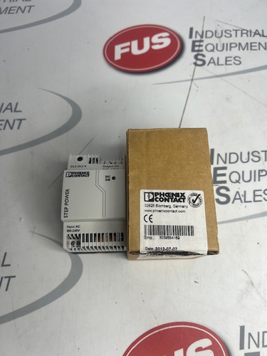 Phoenix Contact STEP-PS/1AC/24DC/1.75 High-quality industrial automation spare parts for machine maintenance and repair.
