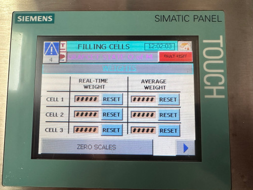 SIEMENS 6AV6642-8BA10-0AA0 TP177B color INOX