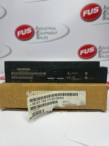 SIEMENS 6ES7 193-1FL20-0XA0 High-quality industrial automation spare parts for machine maintenance and repair.