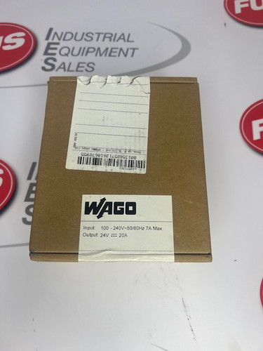 WAGO 2587-2147 POWER SUPPLY