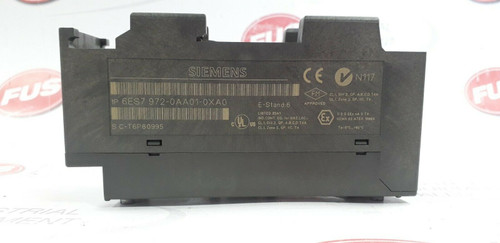SIEMENS 6ES7 972-0AA01-0XA0 High-quality industrial automation spare parts for machine maintenance and repair.