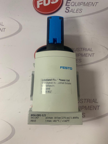 FESTO MS6-EM1-1/2 High-quality industrial automation spare parts for machine maintenance and repair.
