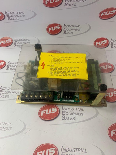 Fanuc A14B-0076-B355 Power Input Unit with Fuji FMC-3 Magnetic
