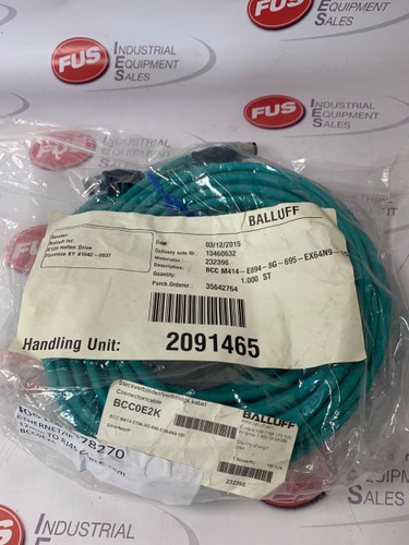Balluff BCC M414-E894-8G-695-EX64N9-150 High-quality industrial automation spare parts for machine maintenance and repair.