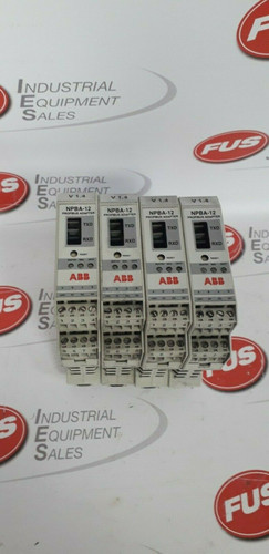 ABB NPBA-12 Profibus Adapter Revision F, SW Version V1.4 - Used