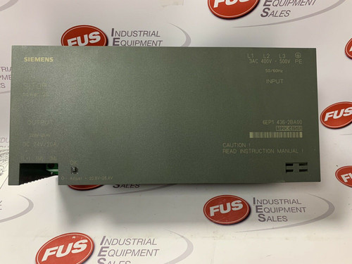 SIEMENS 6EP1 436-2BA00 High-quality industrial automation spare parts for machine maintenance and repair.