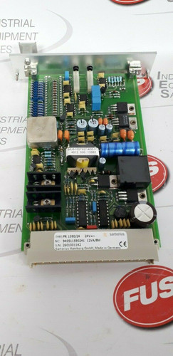 Sartorius  High-quality industrial automation spare parts for machine maintenance and repair.
