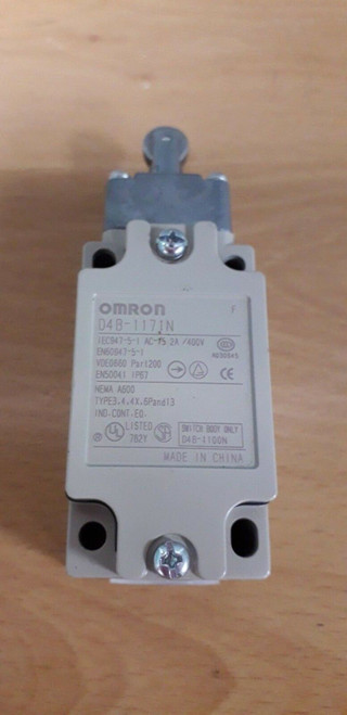 OMRON Safety Limit Switch With Roller Level D4B-1171N  