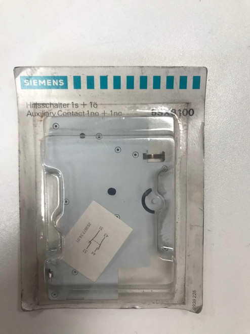 Siemens 5SX9100 Auxillary Contact  1no + 1nc