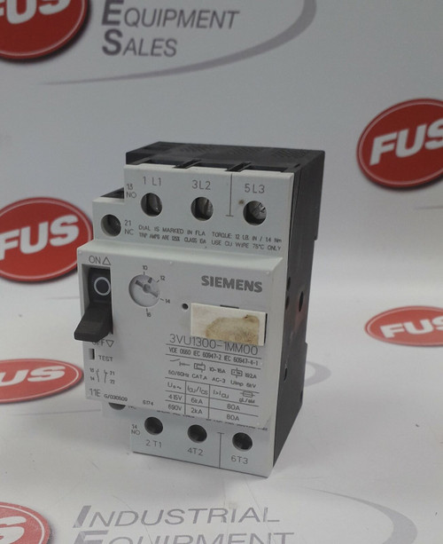 Siemens 3VU1300-1MM00 Circuit Breaker 10-15A