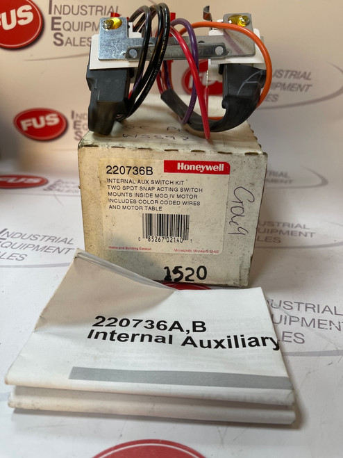 Honeywell 220736B Internal Aux Switch Kit