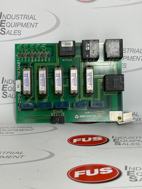 Mori-Seiki AP-DTPBU  E76039A01 Relay Board