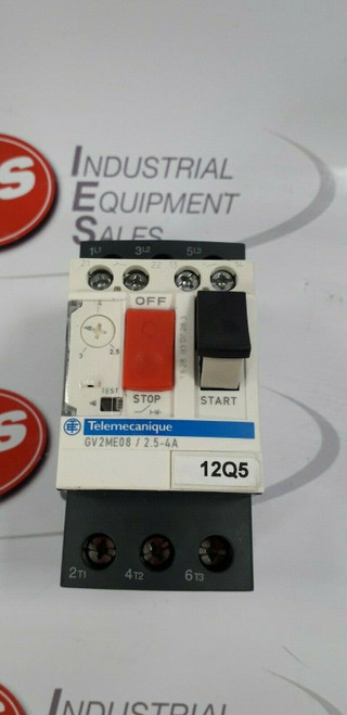 Telemecanique GV2ME08 / 2.5-4A Motor Circuit Breaker