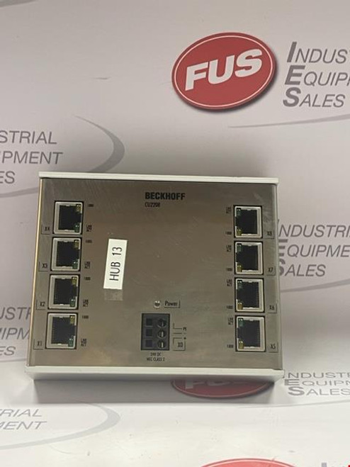 Beckhoff CU2208-0000 GBit Ethernet Switch 8 Port 10/100/1000 MBits