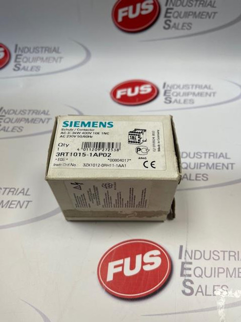 Siemens 3RT1015-1AP02 Contactor