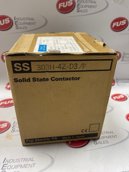 FUJI SS303H-4Z-D3/F Tripolar Solid State Contactor