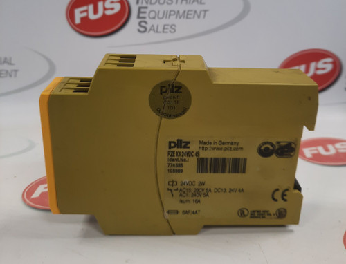 Pilz PZE X4 24VDC 4S Id No. 774585