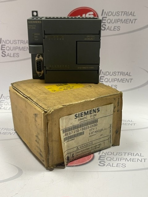 Siemens 6ES7 212-1BB23-0XB0 CPU 222, E-Stand: 05