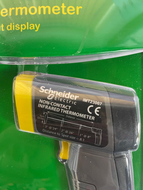Schneider Electric IMT23007 Infrared Thermometer with LCD Readout Display