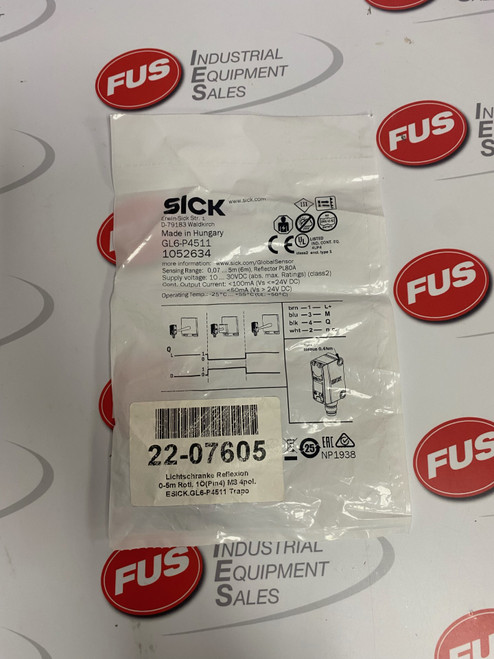 SICK GL6-P4511 Retro Reflective Sensor