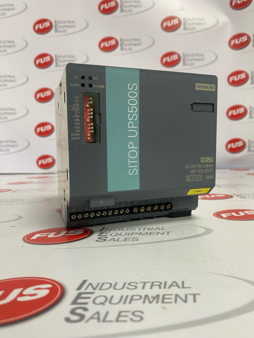 SIEMENS 6EP1933-2EC41 SITOP UPS500S CAPACITOR POWER SUPPLY