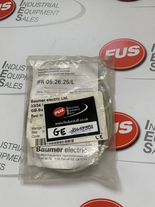 Baumer IFR 05.26.25/L Inductive Proximity Switch