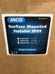 MCG Surface Mounted Isolator, SM180-8M 8 Pole 80A, New in Box