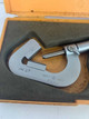 Mitutoyo 114-202 V Anvil Micrometer, .093-1", Boxed