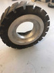 Rubber Contact Wheel - 120mm x 30mm, 50mm Bore - Diagonal Tread