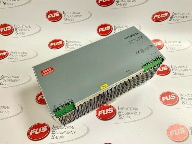 Mean Well DRT-960-24 Power Supply, DIN RAIL, Input 400-500 VAC Output ...