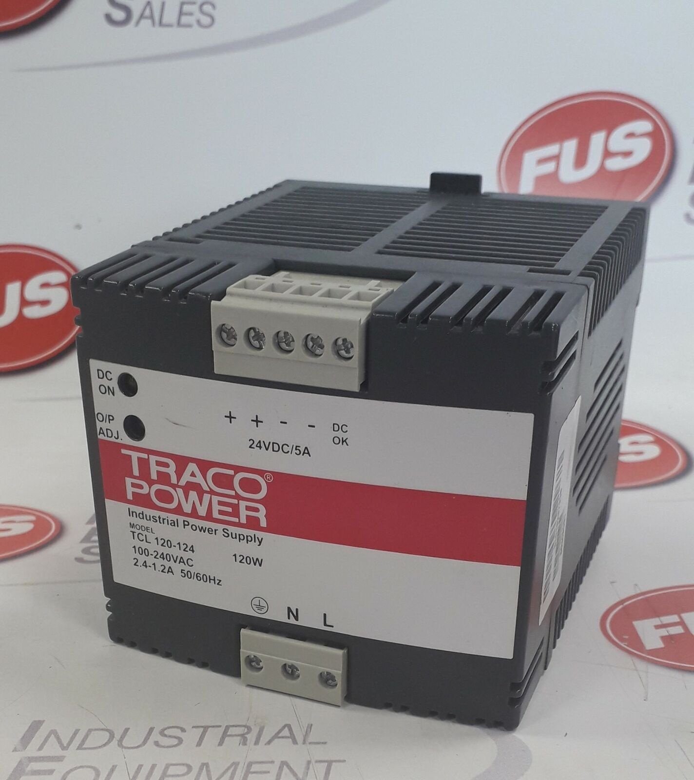 Traco Power TCL 120-124 Industrial Power Supply 120W / 100-240VAC 2.4-1 ...