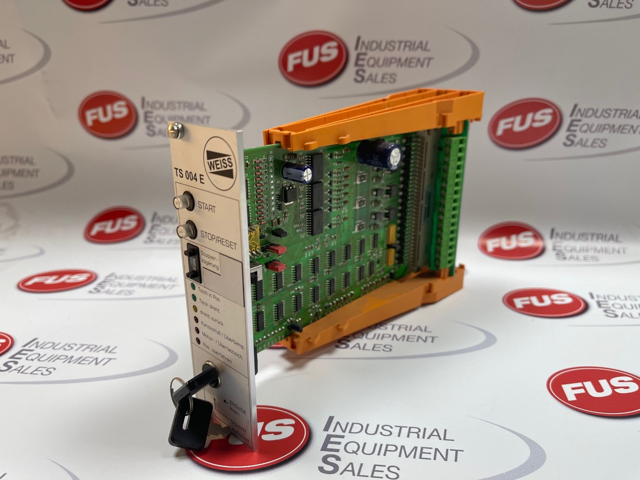 WEISS TS 004 E Rotary Indexing Table Controller - FUS Industrial