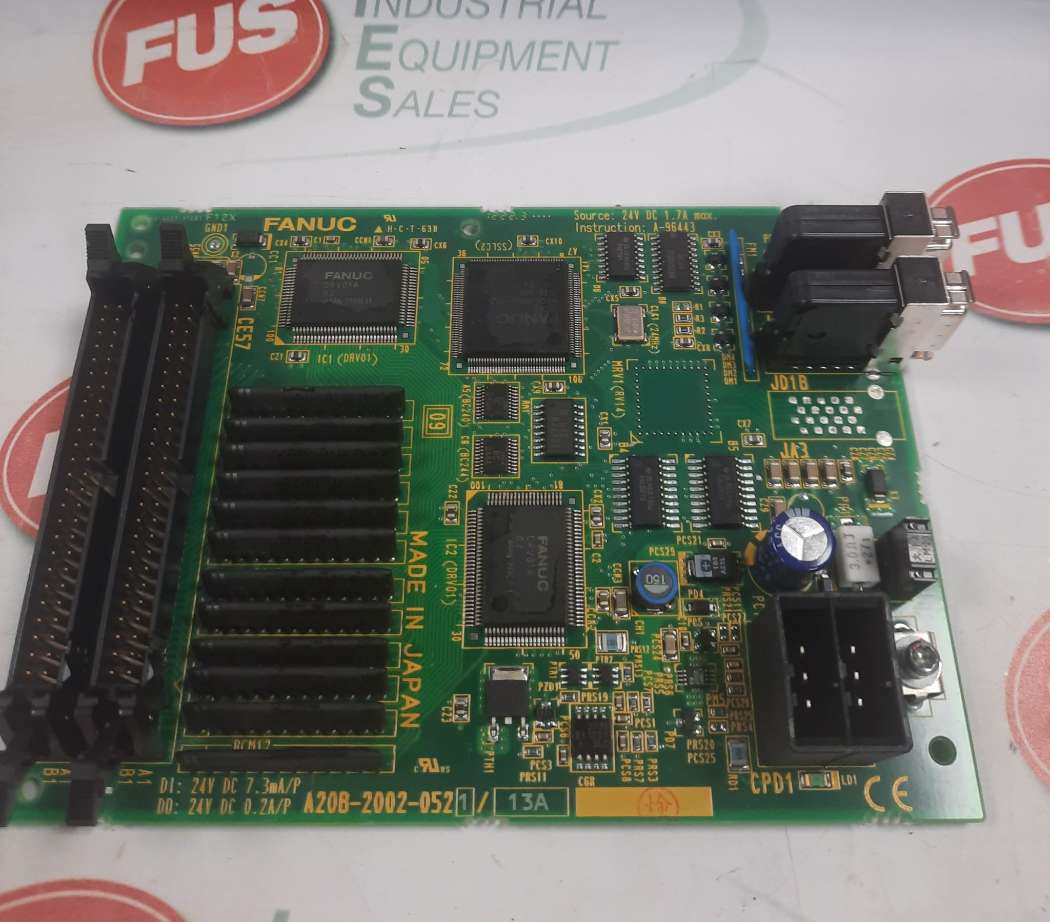 FANUC A20B-2002-0521/13A Circuit Board - FUS Industrial