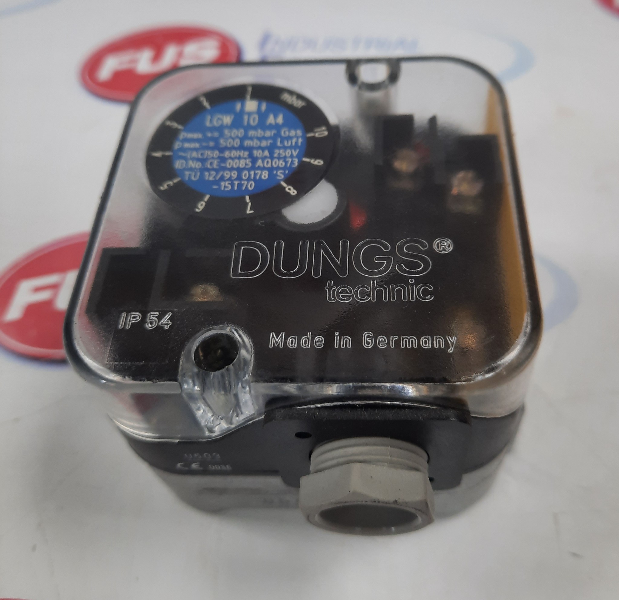 Dungs IP54 Air Pressure Switch FUS Industrial