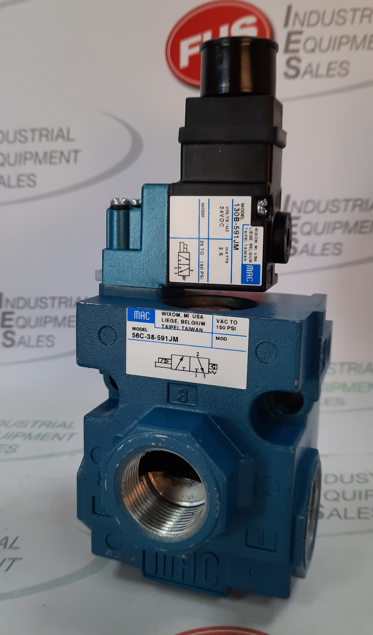 Mac 56c 38 591jm Solenoid Valve Fus Industrial