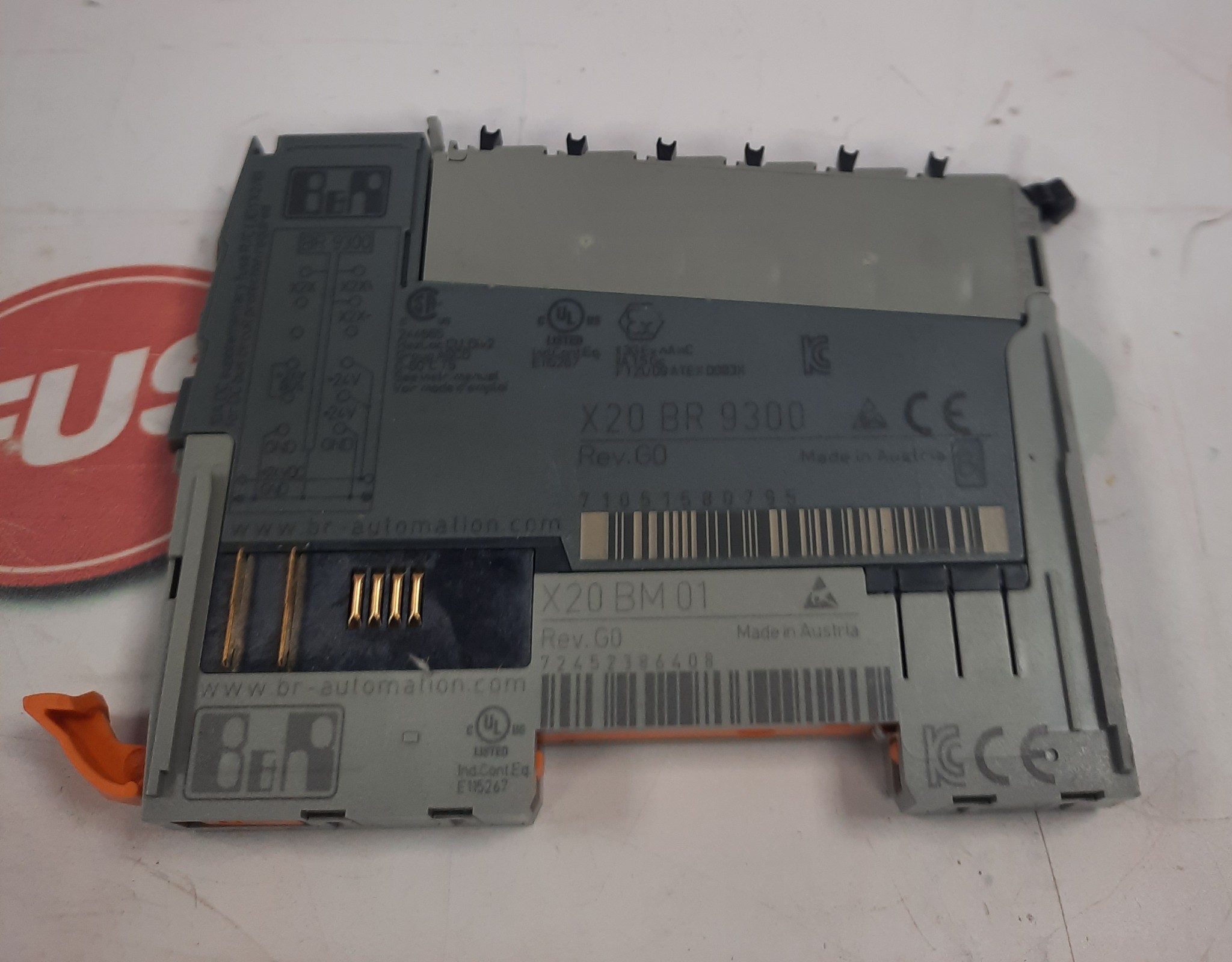B&R X20 BR 9300 Rev G0 Module FUS Industrial