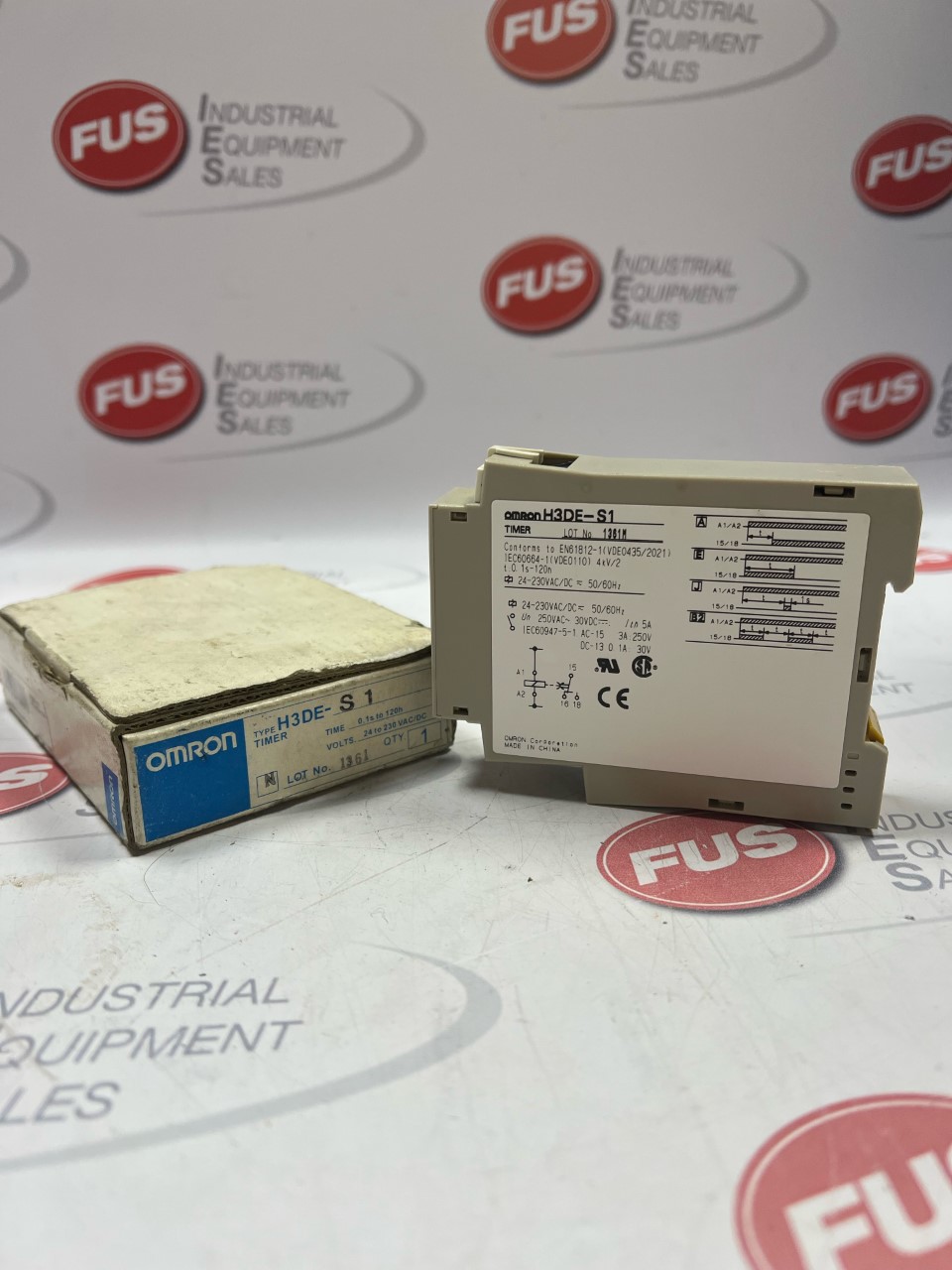 Omron H3DES1 AC/DC 24230 Multi Functional Time Delay Relay FUS