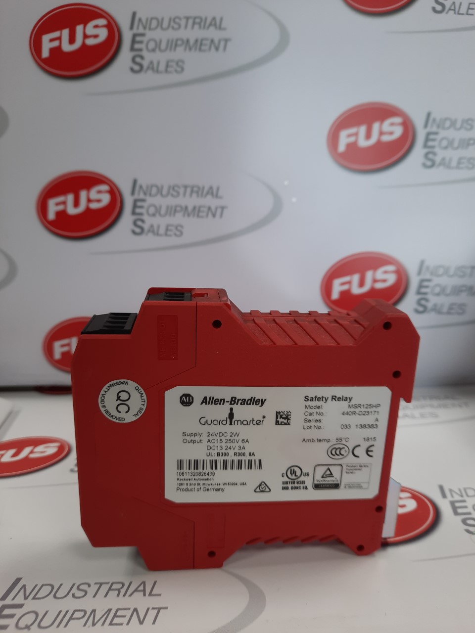 Allen Bradley MSR125HP Series A Guardmaster Safety Relay FUS Industrial