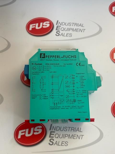 Barriera Di Sicurezza Pepperl+Fuchs KFD2-WAC2-EX1.D – Isolata Nuova