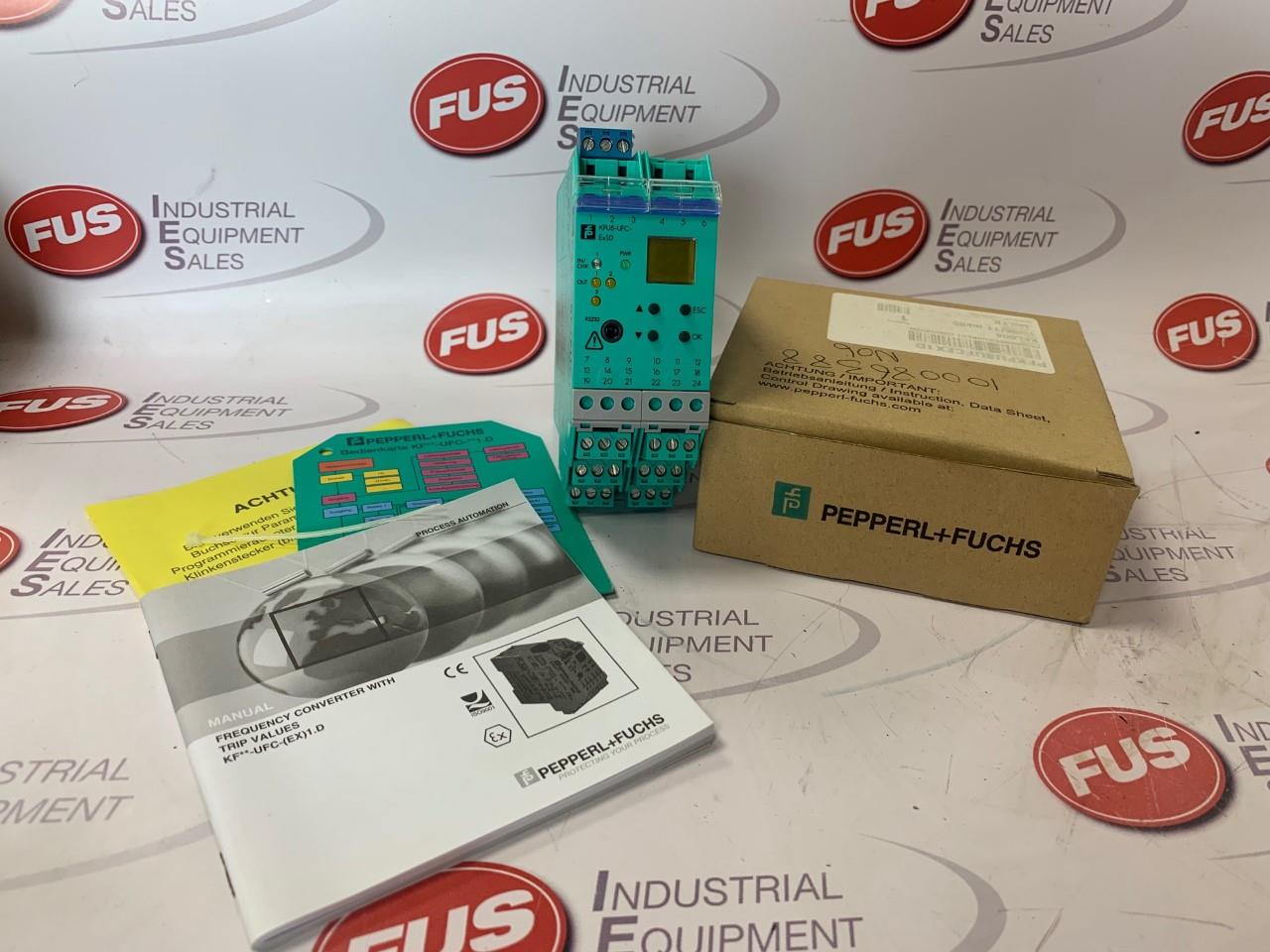 Pepperl + Fuchs KFU8UFCEx1.D Frequency Converter with Trip Values