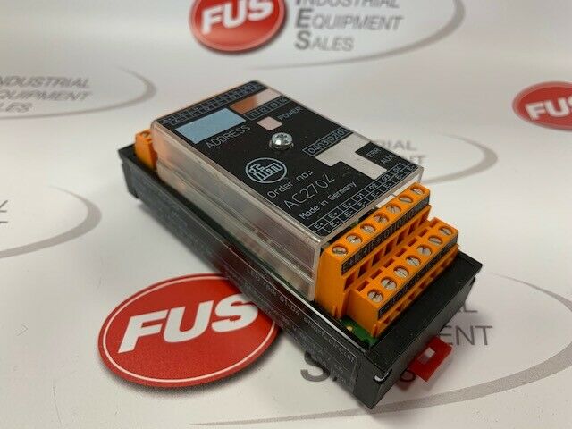 IFM AC 2704 AS - Interface Control Cabinet Module - Used - FUS Industrial