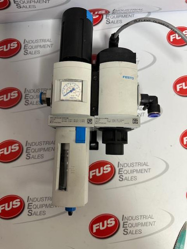 FESTO MS6-LFR-1/2-D7-E-R-V-AS Filter Control Valve MS6-EE-1/2-10V24 ON ...