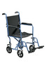 drive™ Lightweight Steel Transport Chair, 17-Inch Seat Width #TR37E-SV