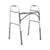 McKesson Steel Bariatric Folding Walker, 32½ – 39 Inch Height #146-10220-2