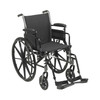drive™ Cruiser III Manual Wheelchair, 18 Inch Seat Width #146-K318ADDA-SF
