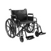 McKesson Bariatric Wheelchair, 24-Inch Seat Width #146-STD24ECDDA-SF