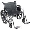 drive™ Sentra EC HD Bariatric Wheelchair, 22-Inch Seat Width #STD22ECDFA-SF