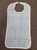 Lew Jan Textile Hook and Loop Closure Reusable Bib, Blue #V91-1830BL