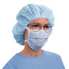 Halyard Pleated Anti-fog Foam Surgical Mask, One Size Fits Most #49214